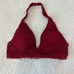Victoria's Secret Red Lace Bralette